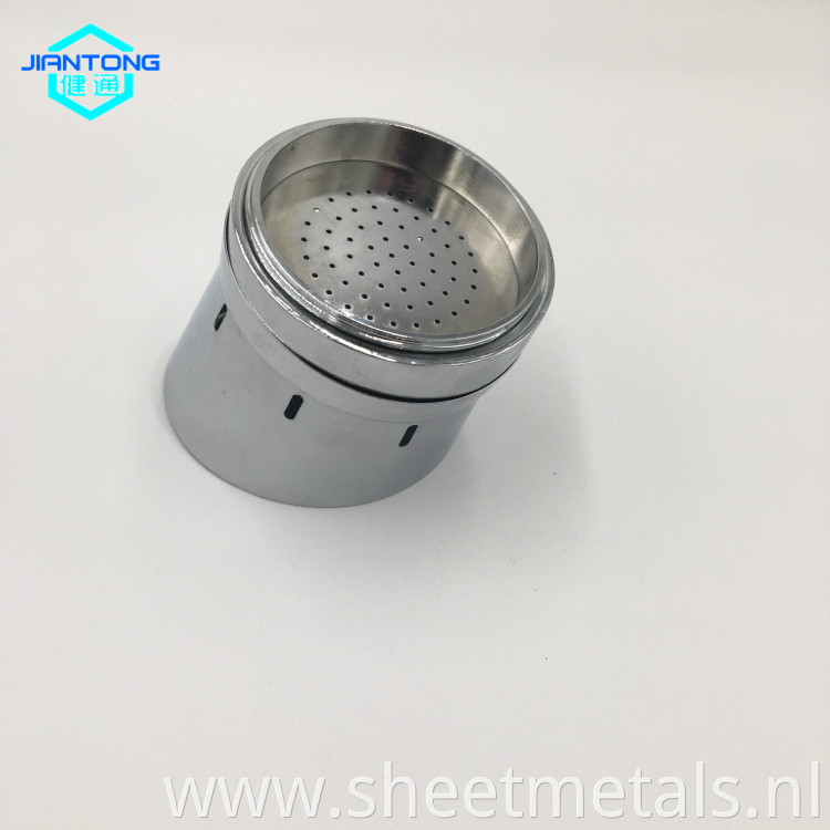 Stainless Steel Chromed Plated Deep Drawn Custom Parts Precision Metal Stamping